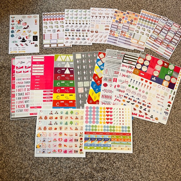 Colorful journal Sticker Set - Picture 1 of 4